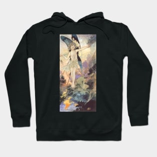 Vintage Victorian Butterfly Fairy by Charles Robinson Hoodie